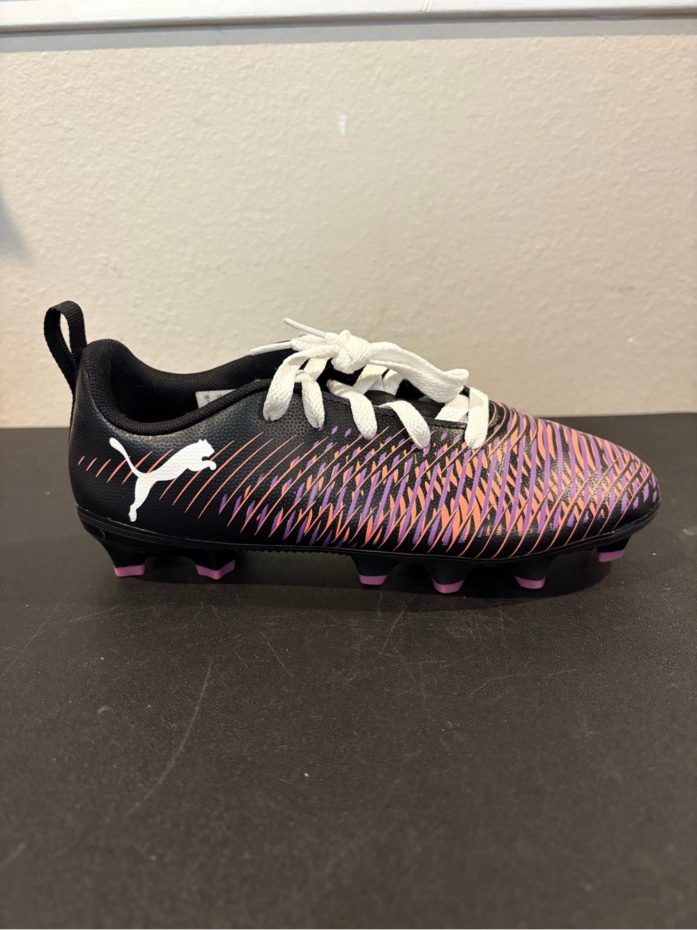 PUMA Future Play 8 FG AG Soccer Cleats Kids Youth Size 4Y Fast Shipping Pink - Picture 2 of 11